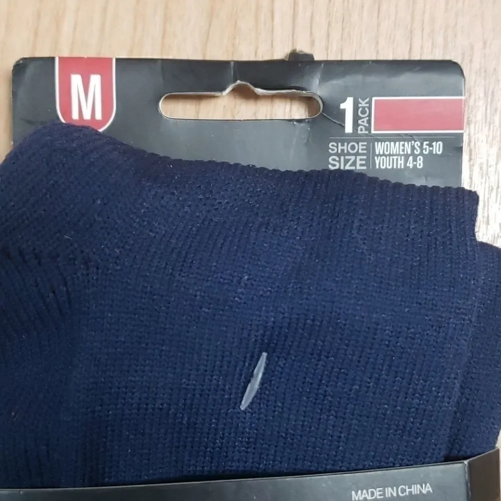 NEW! REEBOK ALL SPORT NAVY BLUE SOCKS